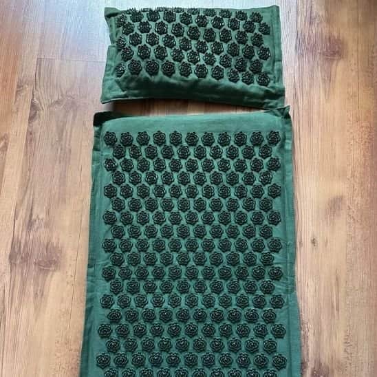 Tapis d acupression vert