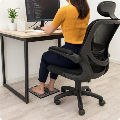 Appareil pour massage des pieds en travaillant