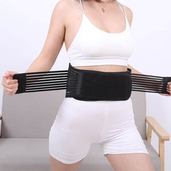 Ceinture lombaire ajustable