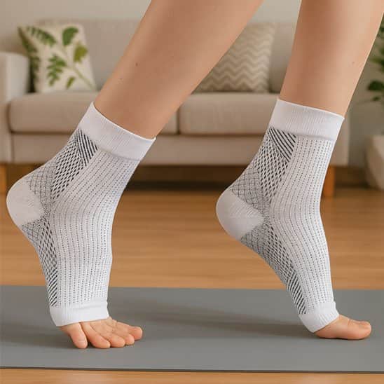Chaussette de compression court