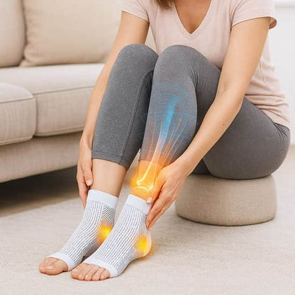 Chaussette de compression reduit l'inframation