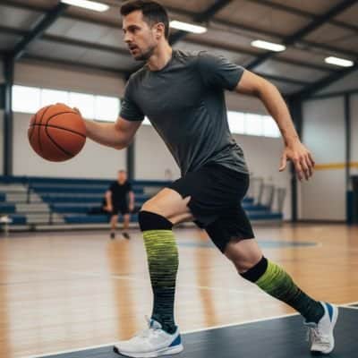 Chaussettes de compression basketball