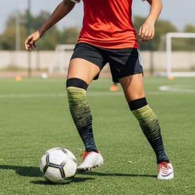 Chaussettes de compression football
