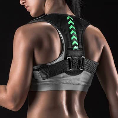 Correcteur de posture vert