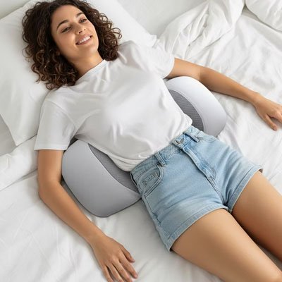 Coussin lombaire dormir sur le dos