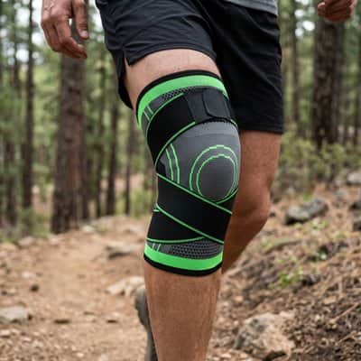 Genouillère pour le sport​ vert