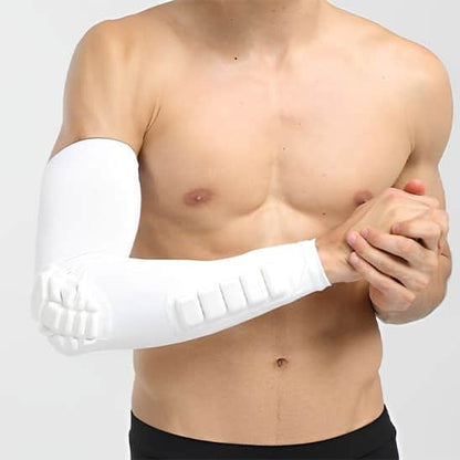Manchon de compression blanc