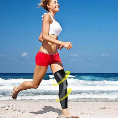 Manchon de compression jambe