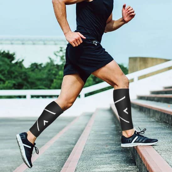 Manchon de compression mollet Spandex