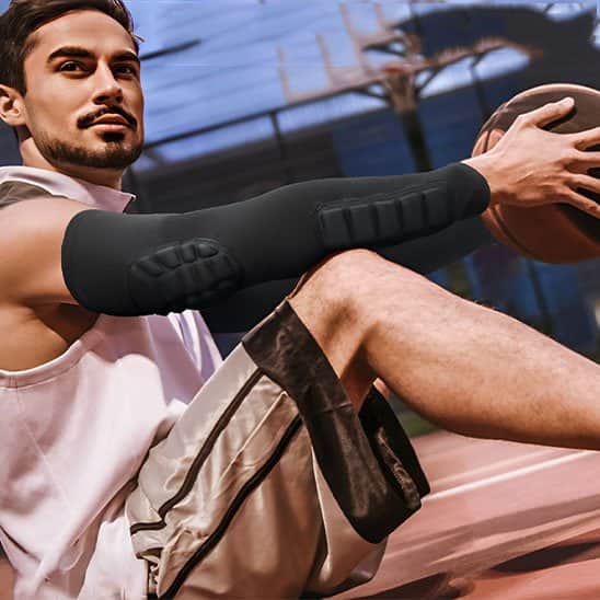 Manchon de compression noir