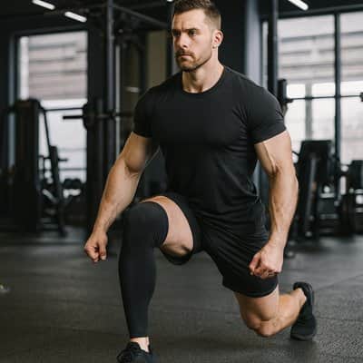 Manchon de compression noir