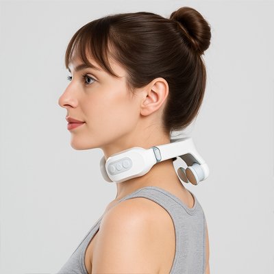 Masseur cervical BLANC 