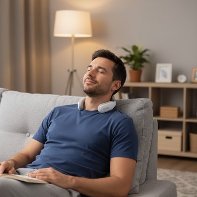 Masseur cervical relaxant