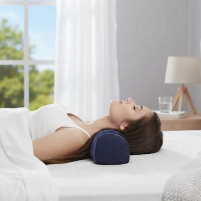 Oreiller cervical  mousse mémoire 