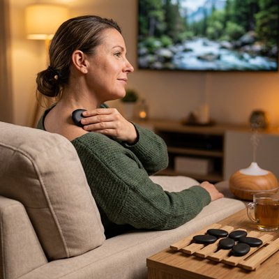 Pierre chaude massage pratique