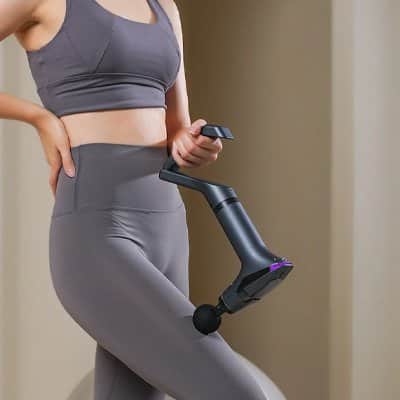 Pistolet de massage cuisse