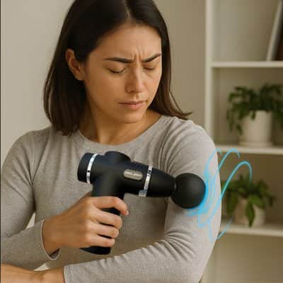 Pistolet de massage massages variés