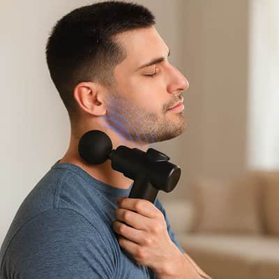 pistolet de massage musculaire doux