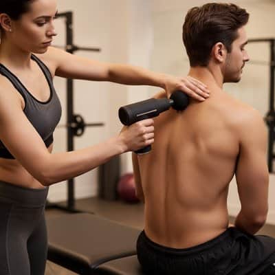 Pistolet de massage pour le dos