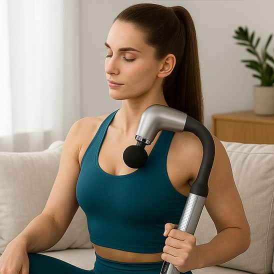 Pistolet massage rallonge