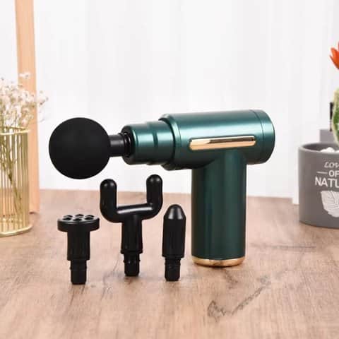 Pistolet massage vert