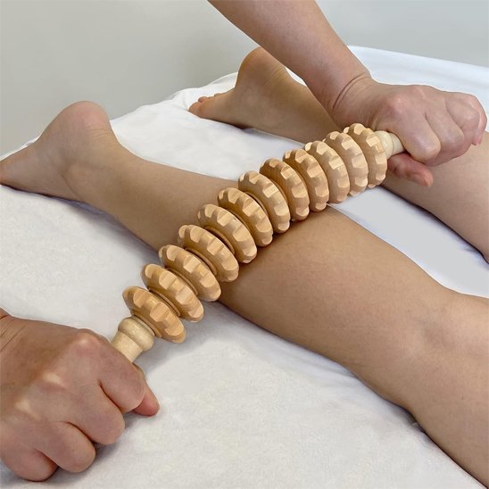 Rouleau de massage courbé
