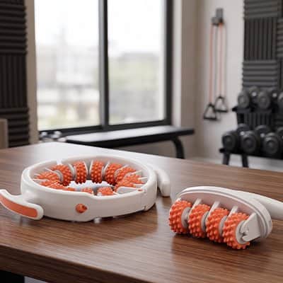 Rouleau de massage orange