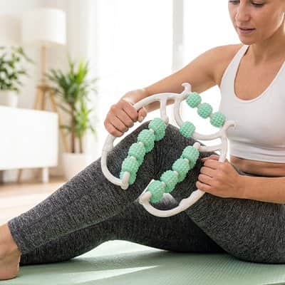 Rouleau de massage Vert