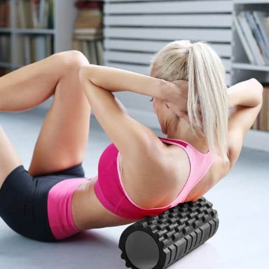 Rouleau massage noir