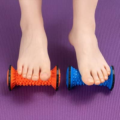 Rouleau massage pied 2 pour 2 pieds