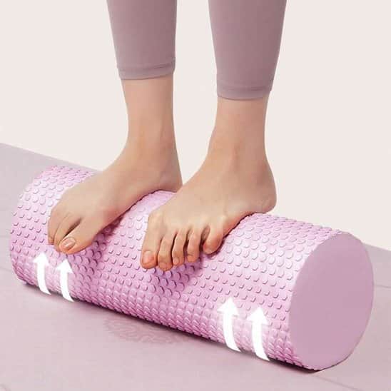 Rouleau massage rose 