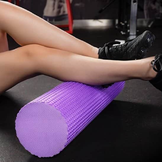 Rouleau massage violet