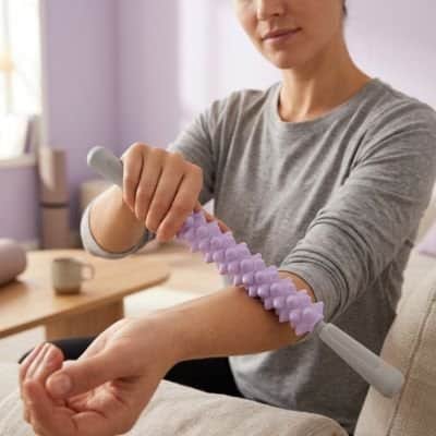 rouleaux de massage bras