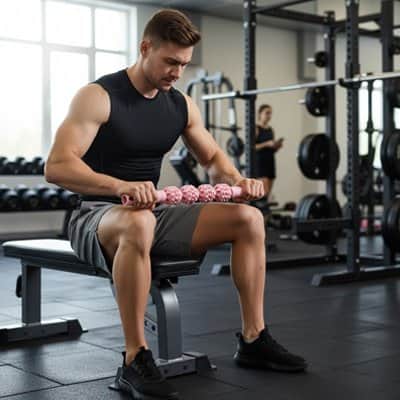 Rouleaux de massage cuisse