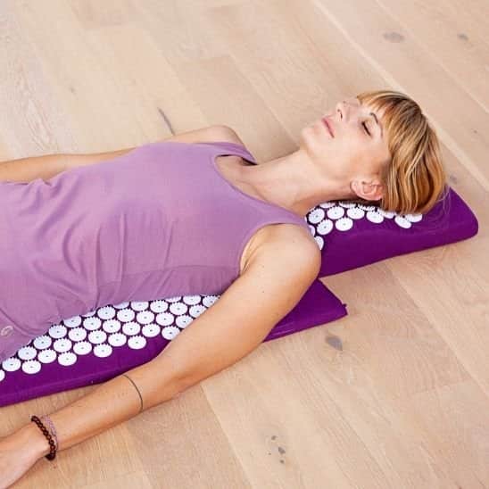 Tapis d acupression violet