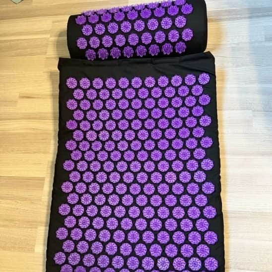 Tapis d acupression violet